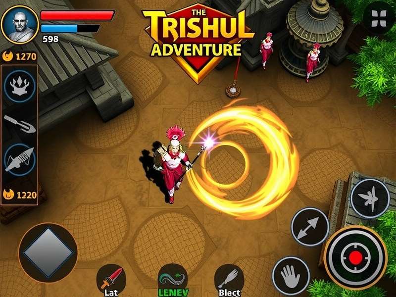 Trishul Warrior Adventure gameplay screenshot